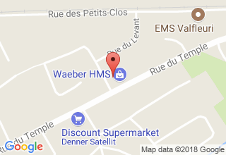 Plan de localisation de Waeber HMS SA