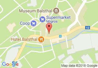 Plan de localisation de PATREAS Fluri & Keigel
