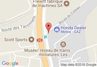 Plan de localisation de Color-Centre R. Meuwly SA