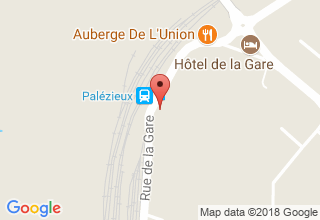 Plan de localisation de de la Gare