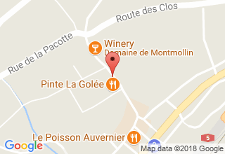 Plan de localisation de Auvernier Chambres d'Hôtes