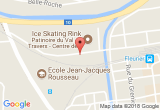 Plan de localisation de GHB Gérances Sàrl
