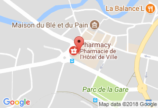 Plan de localisation de Simonin Jean SA