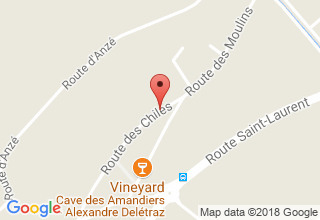 Plan de localisation de Sailloni-vacances