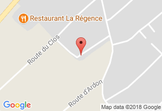 Plan de localisation de ISC IMMOBILIER Sàrl