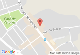 Plan de localisation de Service graphique Imprimerie St-Paul