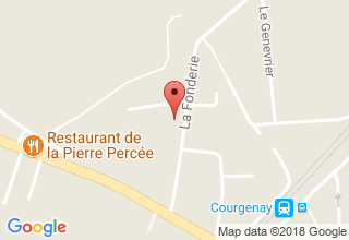 Plan de localisation de Perrin Francis