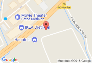 Plan de localisation de Zaunteam Dietlikon