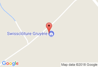Plan de localisation de Swissclôture Gruyère