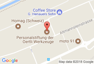 Plan de localisation de Bomatec AG
