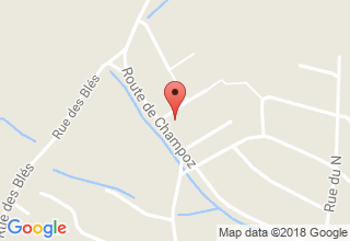 Plan de localisation de Berger Peinture