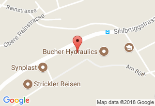 Plan de localisation de Bucher Hydraulics AG