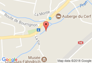 Plan de localisation de Berberat Polyester Sàrl