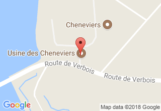 Plan de localisation de Les Cheneviers