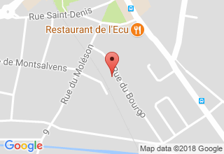 Plan de localisation de Moret Willy