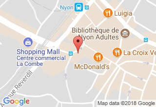 Plan de localisation de Berdoz Optic