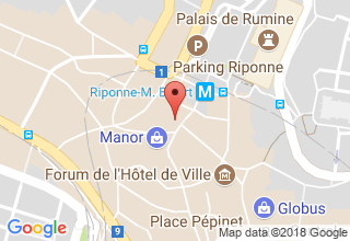 Plan de localisation de ABC Opticiens SA